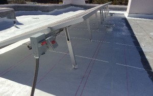 hail damage roofing with solar